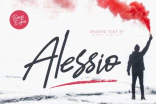 Alessio: A Bold Script Font for Masculine Digital Branding