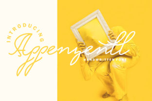 Appenzell Font: A Handwritten Script for Authentic Branding