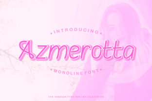 Azmerotta: A Modern Script Font for Editorial Design