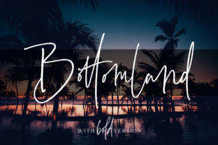 Bottomland Font: A Modern Handwritten Typeface for Digital Projects