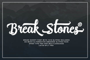 Break Stones: A Font for Everyday Business Adventures