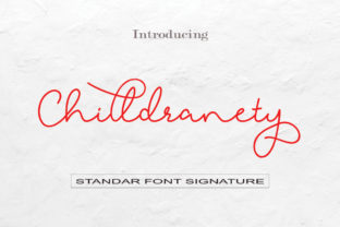 Chilldranety: A Stylish Script Font for Signature Branding