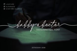 Daddy Doctor: A Versatile Handwritten Font for Digital Marketers