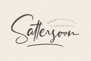 Discovering Sattersoon: The Luxury Font for Modern Brands