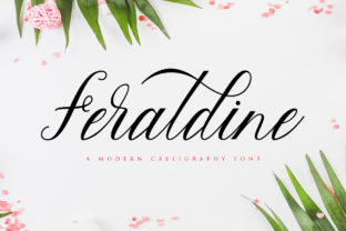 Feraldine: A Whimsical Script Font for Creative Projects