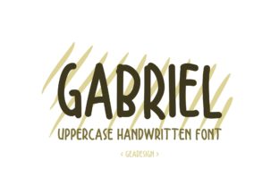 Gabriel Font: A Sweet and Simple Typographic Voice