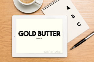 Gold Butter: The Premium Font for Playful Campaigns