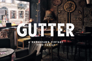 Gutter Font: A Modern Sans Serif for Your Brand's Visual Charm