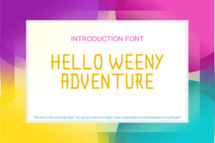 Hello Weeny Adventure Font: A Modern Tool for Crafters