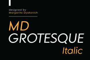 How MD Grotesque Italic Helped Me Upgrade My Café's Brand
