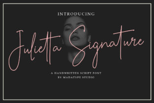 Julietta Signature: An Elegant Handwritten Script Font