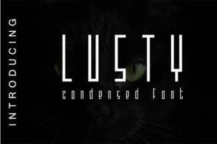Lusty: A Sans Serif Font for Refined Editorial Design