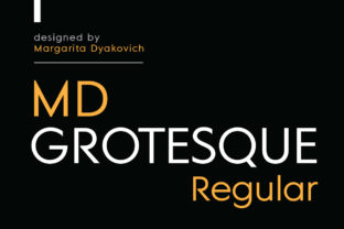 MD Grotesque Regular: A Minimalist Sans Serif Font for Editorial Clarity