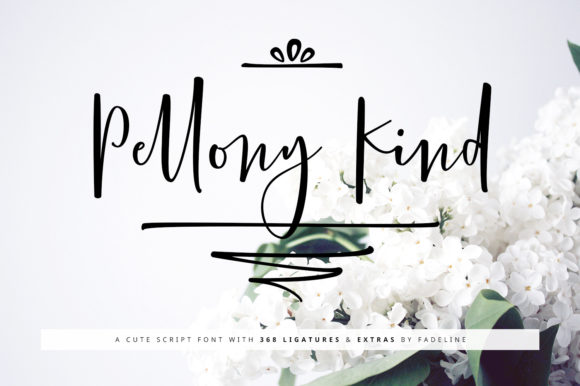 Pellony Kind Font: Your Go-To Script for Handmade Projects