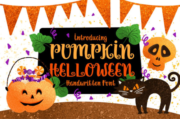 Pumpkin Helloween: A Font for Spooky Editorial Moments