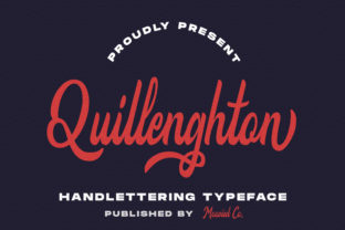 Quillenghton Font for Crafting a Classic Elegant Brand