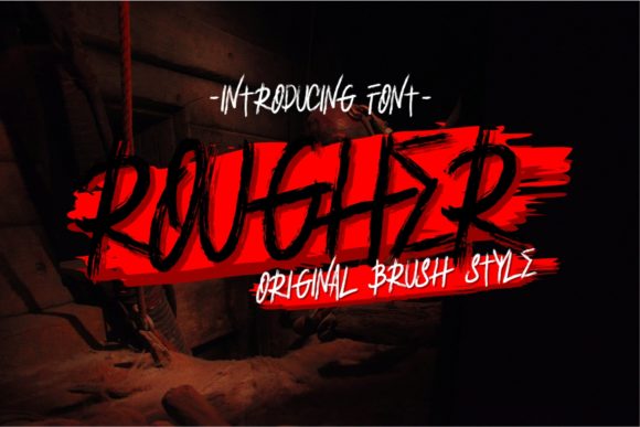 Rougher: A Blackletter Font for Authentic Handmade Goods