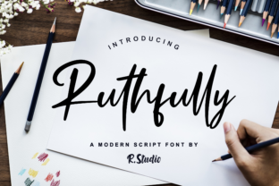 Ruthfully: A Timeless Handwritten Font for Editorial Design