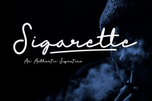 Sigarette: A Signature Font for Editorial Sophistication