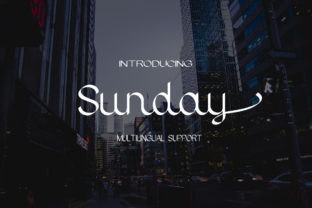 Sunday: The Handwritten Font for Beautiful Craft Projects