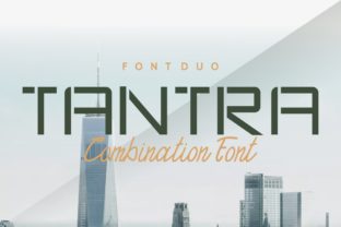 Tantra Duo: A Modern Font for Building Brand Identity