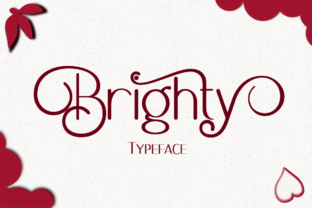 The Brighty Font for Crafters and Product Creators