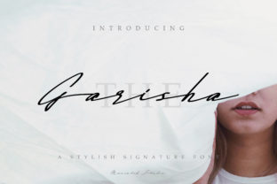 The Garisha Font for Elegant Craft and Product Design