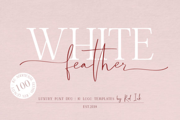The White Feather Duo Font: Elevating Your Brand with Beautiful Typography