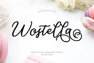 Wostella Script: A Handwritten Font for Professional Branding